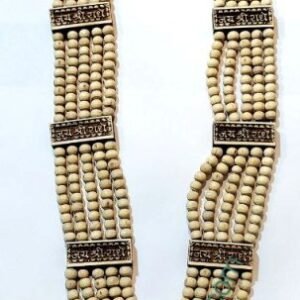 Tulsi Antique Mala With Bhaktmal Locket