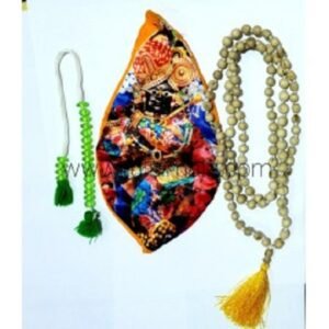 Tulsi Jap Mala With Jap Bag , Counter Mala { Combo Set }