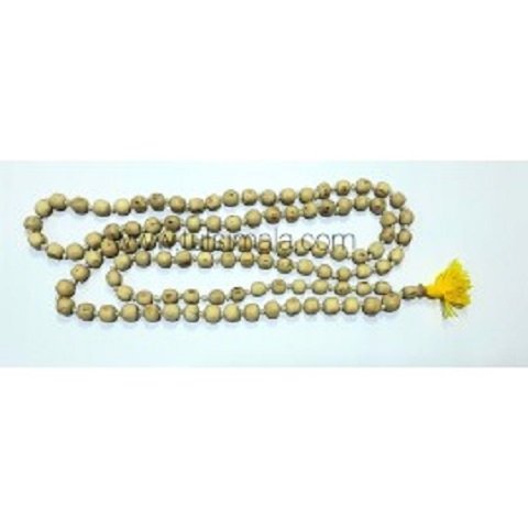 Tulsi Japa Mala Fine Quality Round 16 MM Bead Mala - Image 2