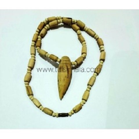 Tulsi Neck Mala With Locket Krishna Charan (Foot)