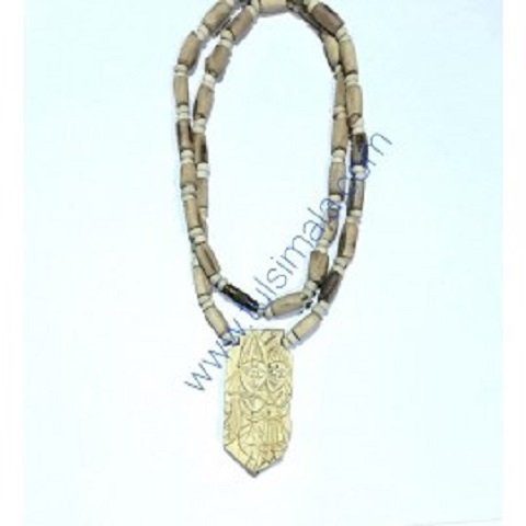 Tulsi Neck Mala With Locket Radha Krishan