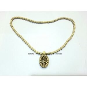 Tulsi Neck Mala With sri Ram Tulsi Wood Locket