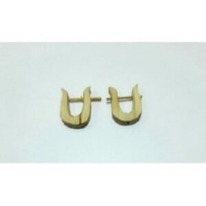 Tulsi Wood Make Ear Rings