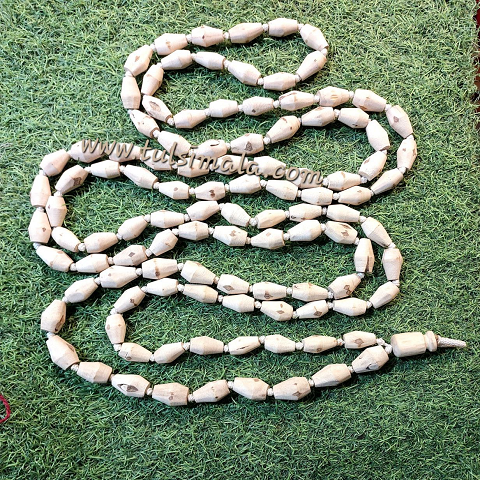 Tulsi Jap Mala- Super Fine Mridung Shaped Bead Quality