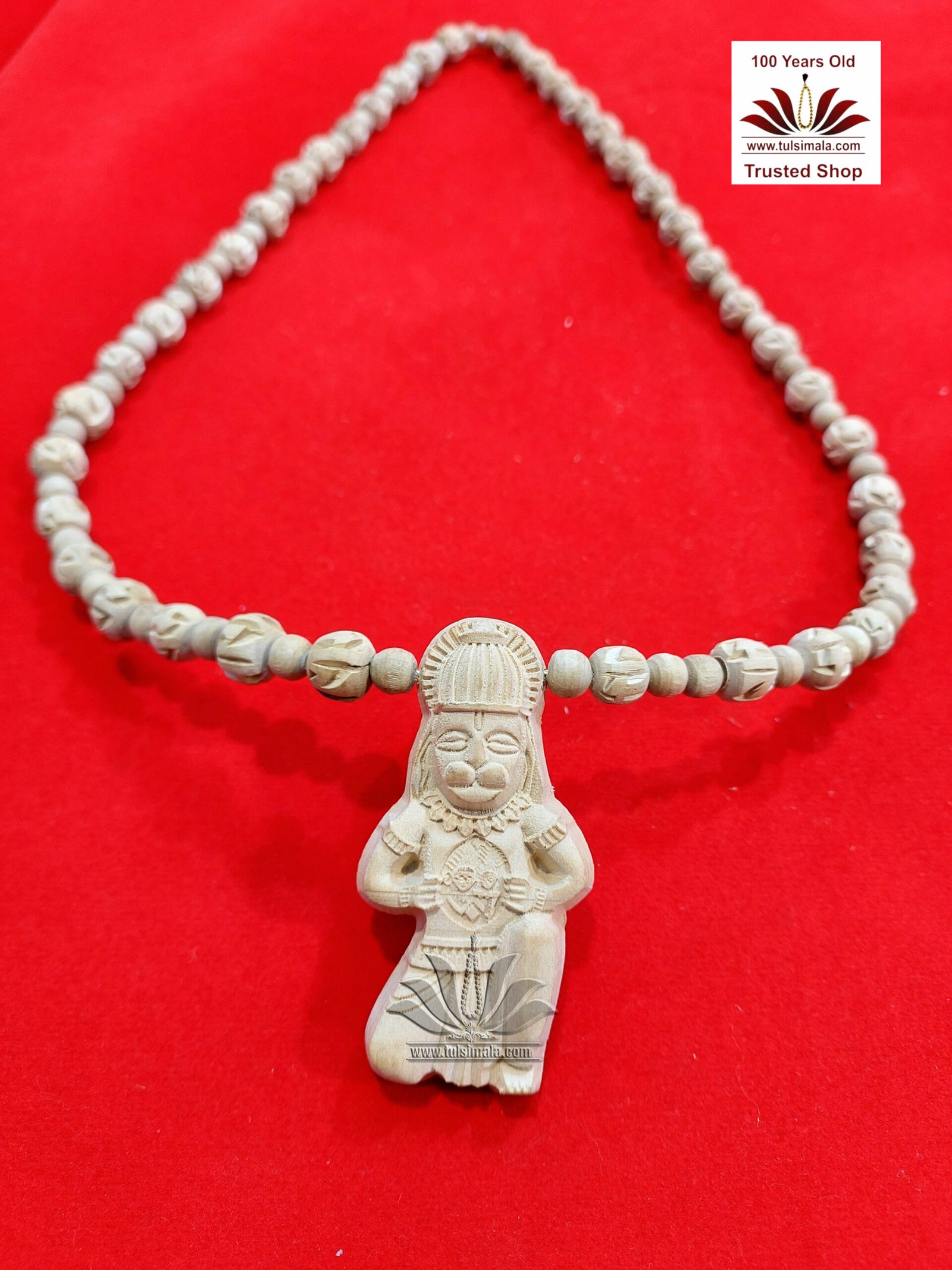 Tulsi Mala Ram Nam Made Bead With Locket Hanumanji