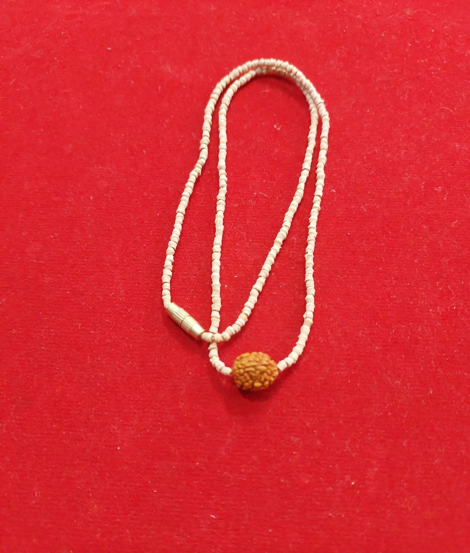 Neem Mala Thin Bead with Rudraksh Bead