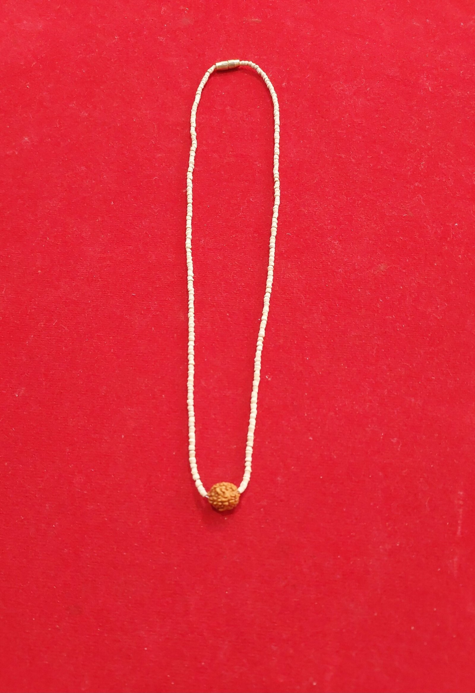 Neem Mala Thin Bead with Rudraksh Bead - Image 2
