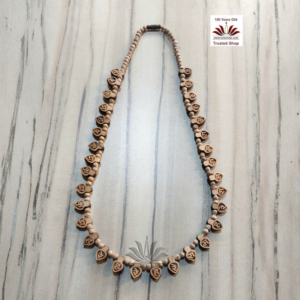 Hare Krishna Hare Ram Mahamantra Mala with Radha Name Locket